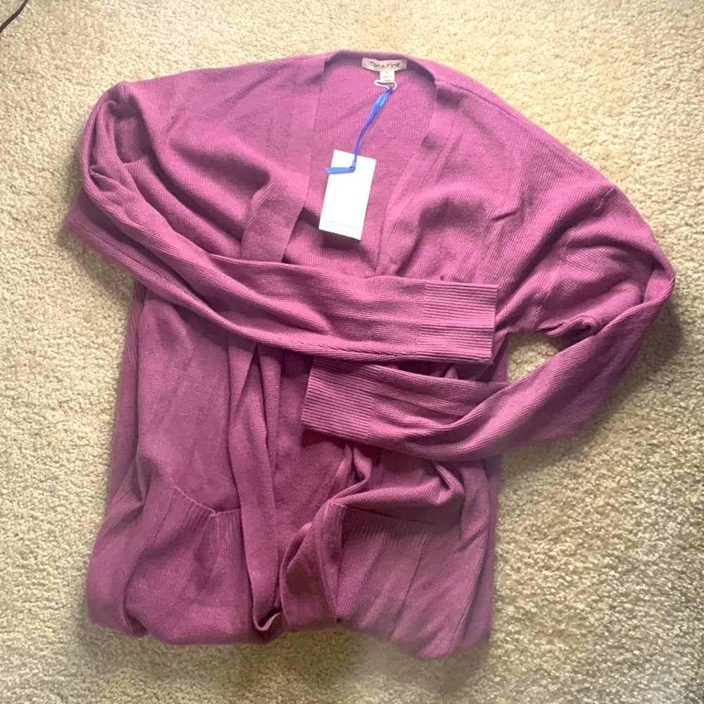 Women’s Small Tea n Rose Cardigan